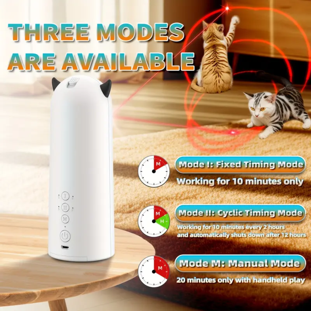 Automatic pet laser toy – motion light for cats and dogs indoor