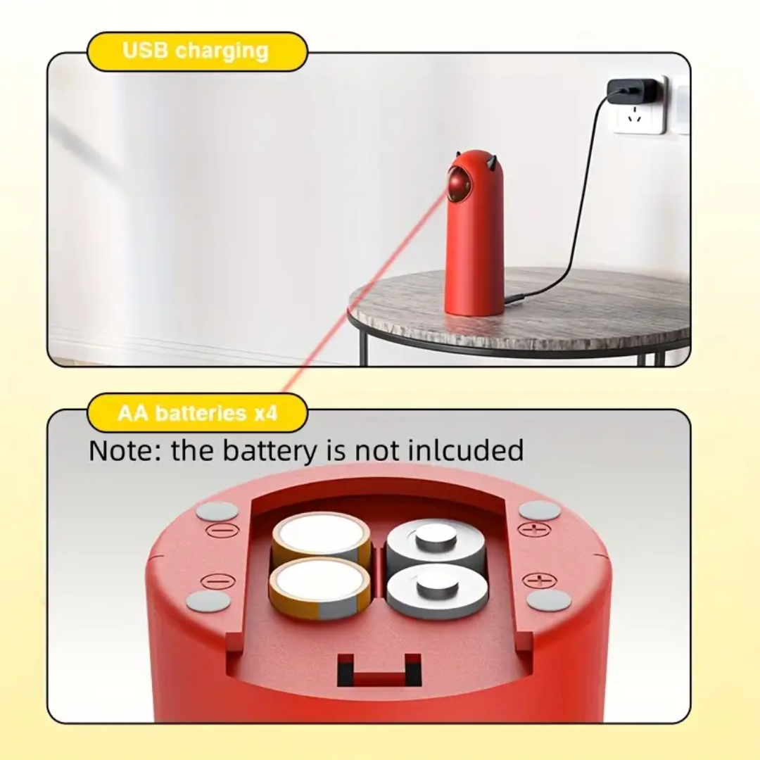 Automatic pet laser toy – motion light for cats and dogs indoor