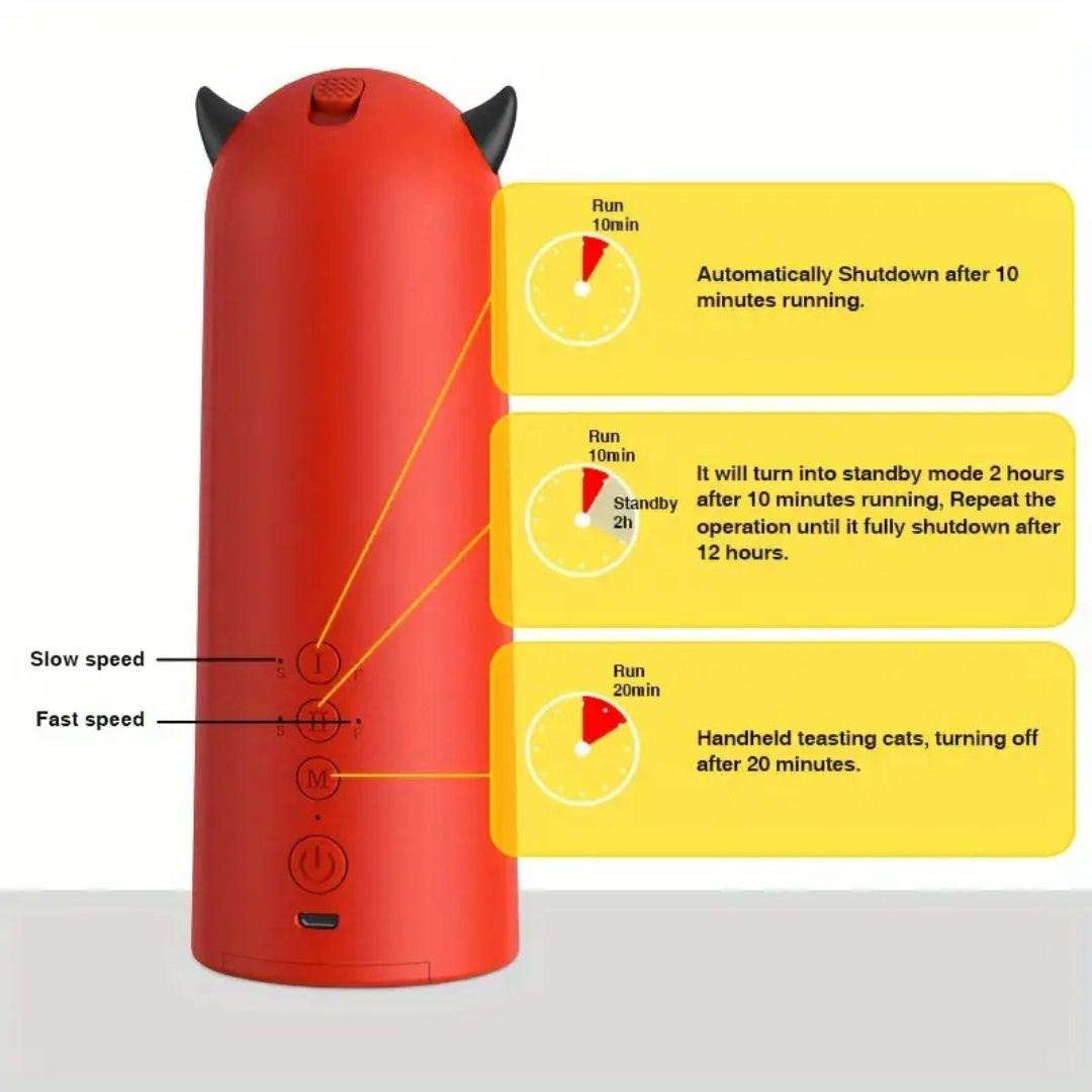 Automatic pet laser toy – motion light for cats and dogs indoor