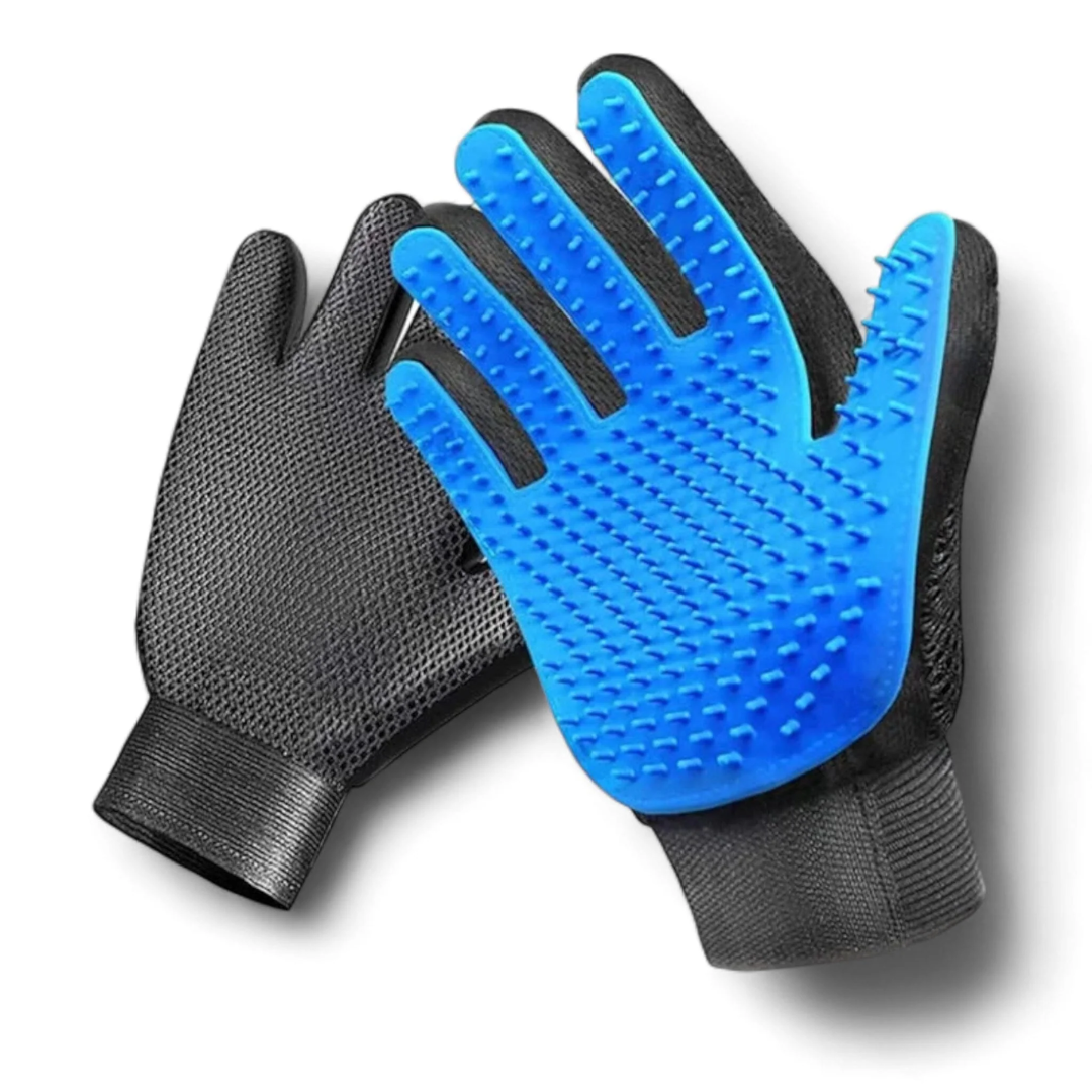 Pet grooming glove – hair remover brush for dogs and cats