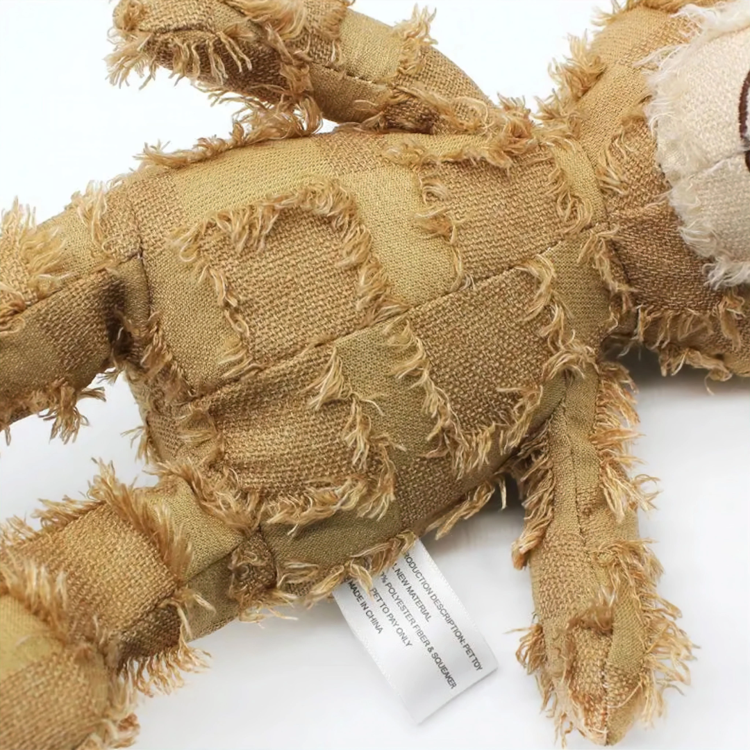 Teddy dog toy – fabric chew plush for indoor playtime